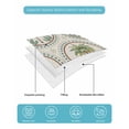 thumbnail image 4 of Quilts Queen Size Bedding Set, Vintage Palm Trees Reversible Summer Quilt 3 Pieces, Summer Botanical Retro Art Lightweight Bedspreads Coverlets with 2 Pillow Shams for All Seasons, 4 of 5