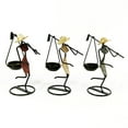 thumbnail image 7 of Cheers.US Metal Candle Holder Sconce Vintage Candlesticks, African Tribal Lady Candle Holder Centerpieces with Relish Dish Metal Ornaments for Home Dining Room Decor, 7 of 7