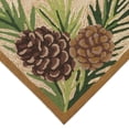 thumbnail image 4 of Liora Manne Ravella Forest Border Indoor Outdoor Area Rug Natural, 4 of 5
