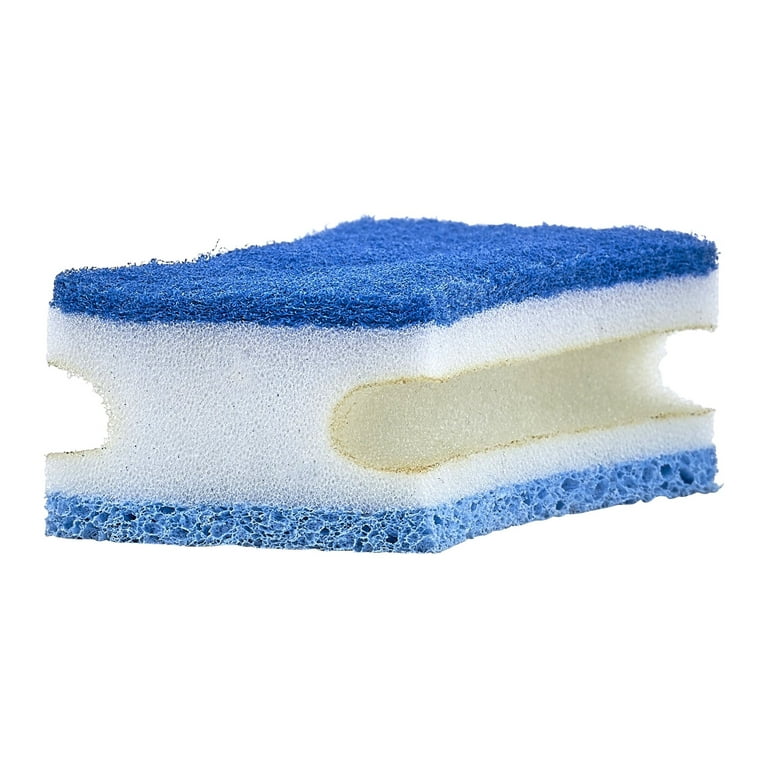 Superio Heavy Duty Cellulose Scrub Sponge, Large-8.5X14.5 (1-pack.)