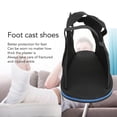 thumbnail image 2 of HLONK Breathable Surgical Shoe Cast Shoe Open Toe Non Slip Stable Flat Sole Adjustable Foot Injury Post Op Cast Shoe Foot Injury Cast Shoe, 2 of 8