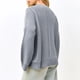thumbnail image 4 of Suéter de cuello redondo para mujer, moda de color liso, manga larga, cuello redondo, suéter hueco, blusa de acrílico para mujer de ocio, 4 of 5