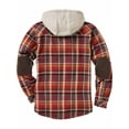 thumbnail image 3 of Legendary Whitetails Men's Camp Night Berber Lined Hooded Flannel, 3 of 5