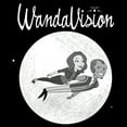 thumbnail image 2 of Men's Marvel WandaVision '60s Animated Flying Wanda and Vision Graphic Tee Black Large, 2 of 5