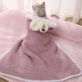 thumbnail image 3 of Dogs Blanket Adorable Multipurpose Soft Texture Dogs Cat Sleeping Cushion Blanket for All Seasons, 3 of 10