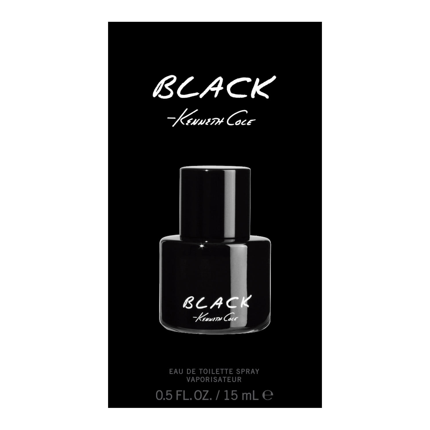 Kenneth Cole Black Eau de Toilette, Men's Fragrance, 0.50 oz