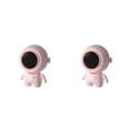 thumbnail image 2 of Kearding Astronaut Plastic Neck Hanging Fan Portable Brushless Quiet Cute Running 900mAh Motor for Camping Cooling Fans 2piezas, 2 of 6