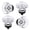 Matte Black, variant on Crystal Drawer Pulls and Knobs 4 PCS,Brushed Nickel Glass Knobs for Cabinets and Dresser,Bathroom Kitchen Cabinet knobs,Octagon