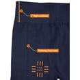 thumbnail image 6 of Kuda Moda Women's High Waist Warm Thermal Fleece Lined Full Length Leggings with Flattering Front Seam, 6 of 8