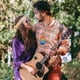 thumbnail image 4 of 20 piezas, conjunto de collares de pedantes de la paz del arco iris, accesorios de disfraz hippie 60s 70s compatibles con hombres y mujeres Afortunado Sencillez, 4 of 5
