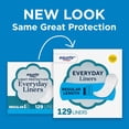 thumbnail image 3 of Equate Light Protection Everyday Panty Liners, Regular Length, 129 Count, 3 of 11