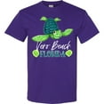 thumbnail image 3 of Inktastic Vero Beach, Florida Happy Sea Turtle T-Shirt, 3 of 5