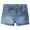 #03, variant on BULLPIANO Girls' Slim Fit Denim Shorts with Zipper & Button Closure, Multi-Pocket Jean Shorts Design for Summer