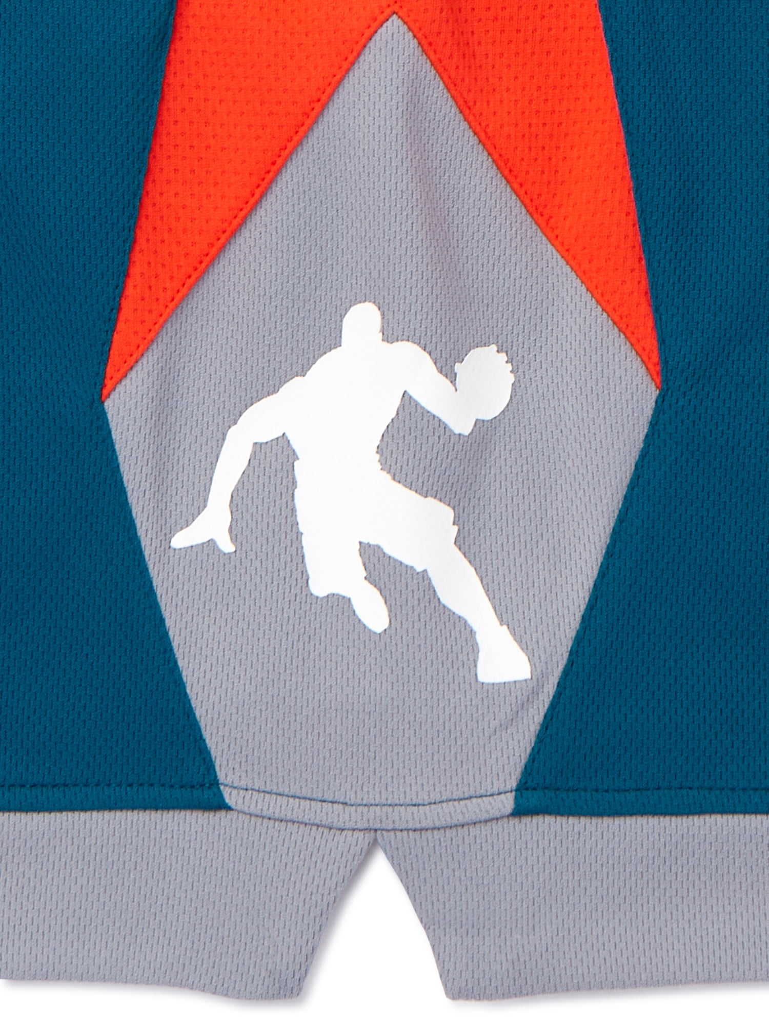AND1 Boys 4-18 Basketball Hoop Shorts