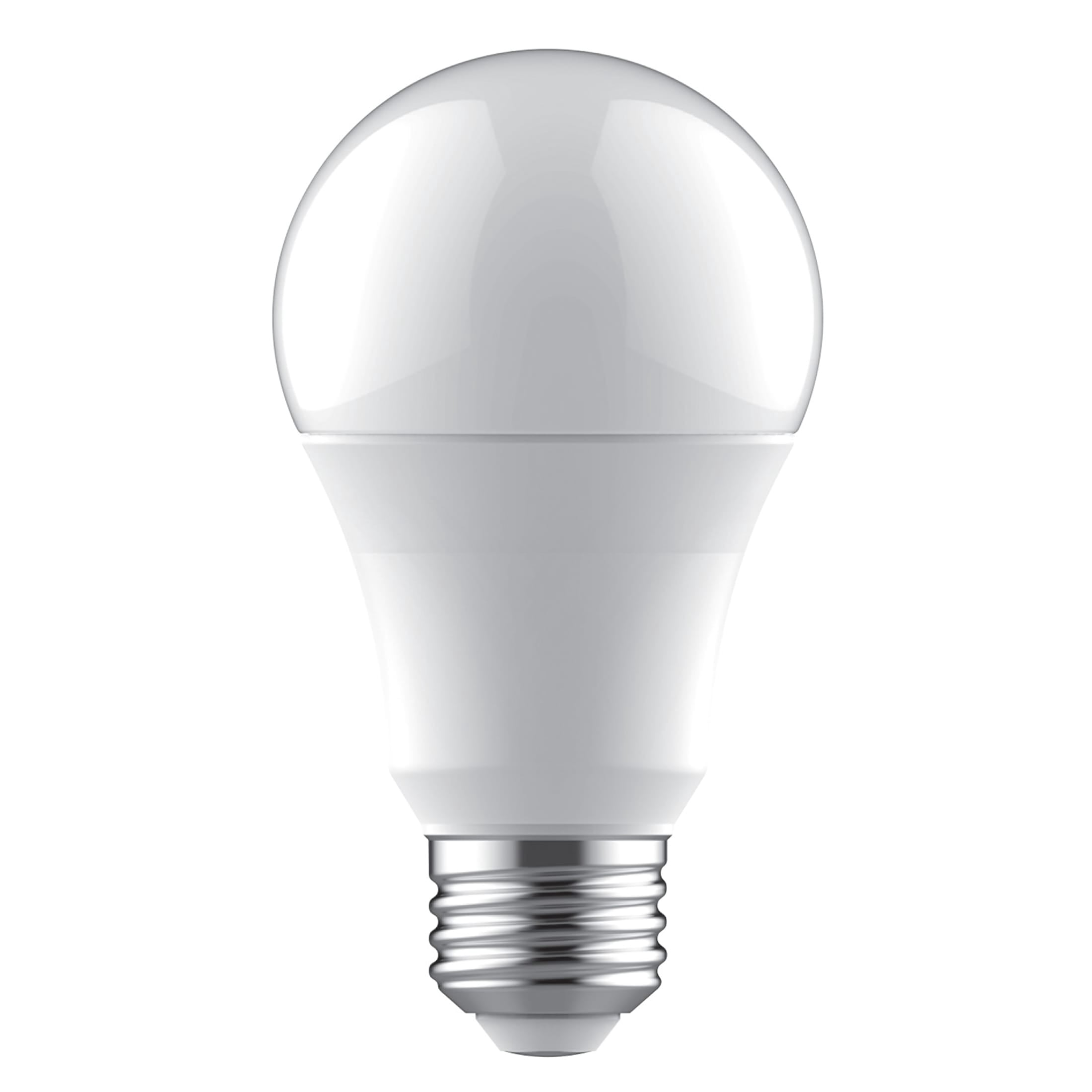 GE LED Light Bulbs, 75 Watt, Daylight, A19 Bulbs, Medium Base, 9yr, 4pk