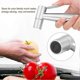 thumbnail image 2 of Toilet Faucet Set Hand Shower Stainless Steel Sprayer Head With Hose Fixed Bracket Screw Fittings, 2 of 5