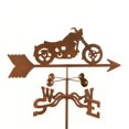thumbnail image 1 of EZ Vane EZ1022-DK Classic Motorcycle Weathervane with Deck Mount, 1 of 1