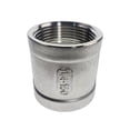 thumbnail image 4 of 5pcs 304 Stainless Steel Female Straight Jointer Pipe Connection Connector Fittings
--------
,Leak Free Connections, 4 of 4