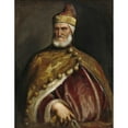 thumbnail image 2 of Titian 12x14 Gold Ornate Wood Frame and Double Matted Museum Art Print Titled - Doge Andrea Gritti (C. 1546-1550), 2 of 4