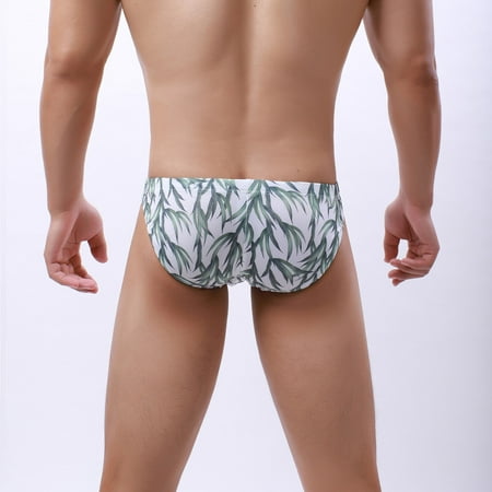

Gubotare Mens Underwear Men s Bikini Pack Moisture-Wicking Stretch Cotton Bikini Odor Control Bikini Underwear Army Green XXL