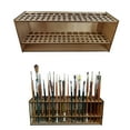 Brush Holder Paintbrush Holder Stand 67 Paint Brushes Wall Mount Or Freestanding Mechanical