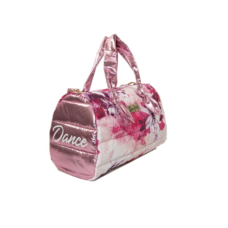 Justice Girls Pink Floral Print Duffle Bag Walmart