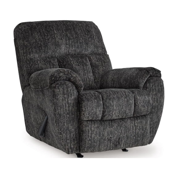 Signature Design by Ashley RiverCam Dark Gray Rocker Recliner