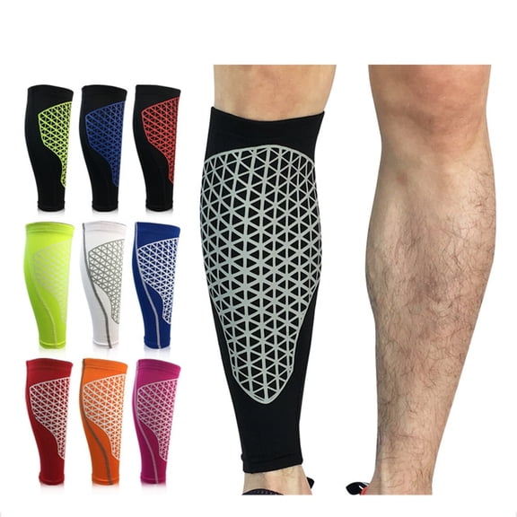 Calf Compression Sleeve for Women & Men – Shin Splint Support, Leg Brace for Running, Cycling & Workout, Relieves Muscle Pain & Aids Recovery
