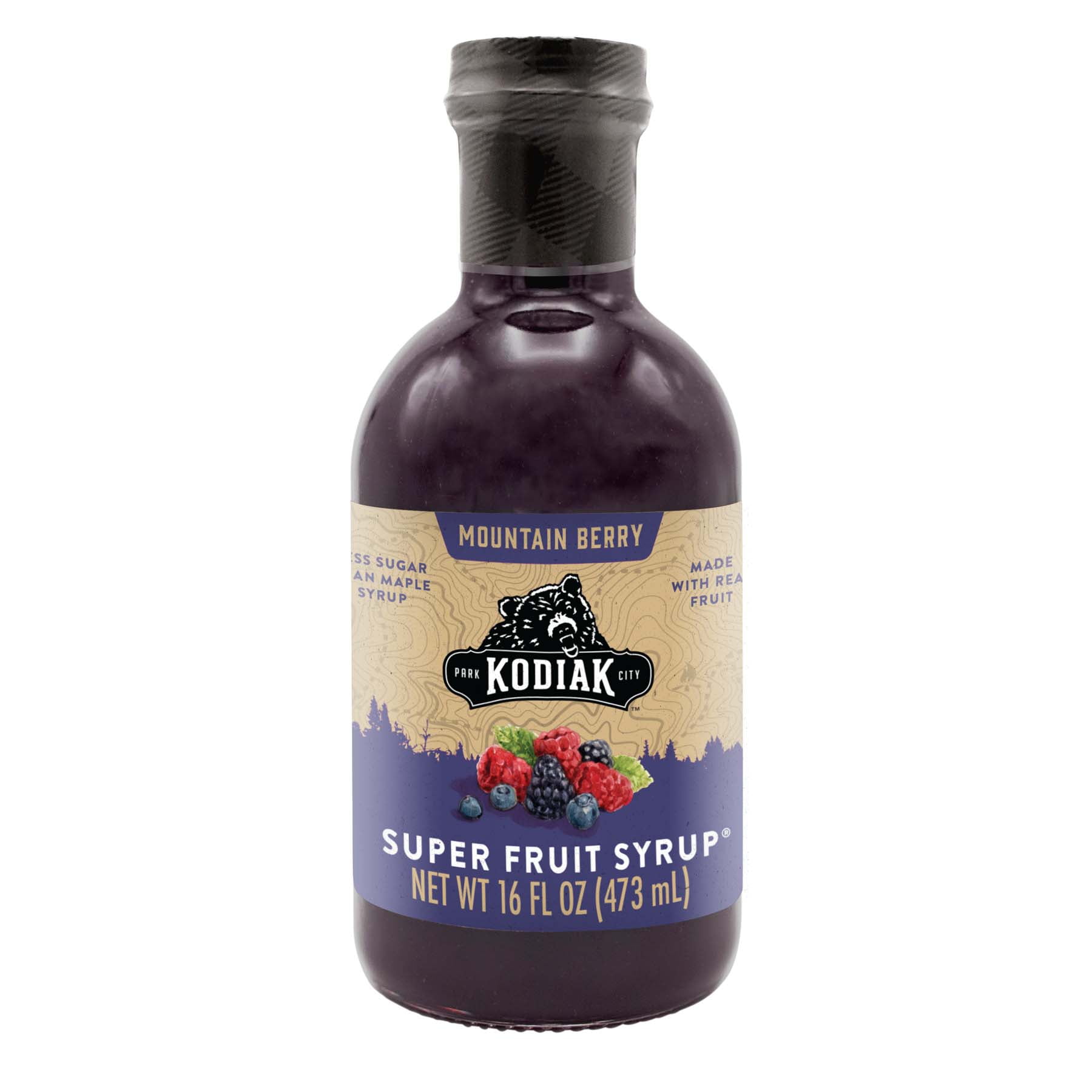 Kodiak Mountain Berry Super Fruit Syrup, 16 fl oz