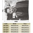 thumbnail image 4 of Paul Hero Rudd Flannel Fleece Throw Blankets Soft and Comfortable Warm Air Conditioning Blanket, 4 of 5