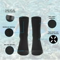 thumbnail image 5 of MIXFEER 3MM Neoprene Wetsuit Socks Warm Diving Socks Winter Beach Booties Shoes -Slip Surfing Socks Thermal Boots for Spearfishing Swimming Rafting Snorkeling Sailing, 5 of 7
