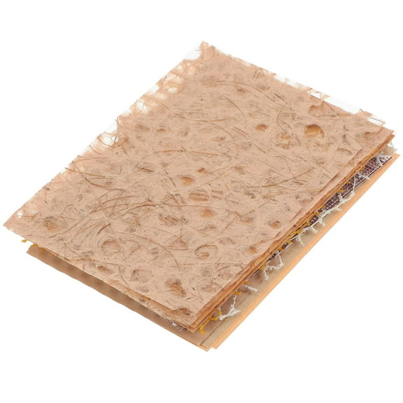 16 Sheets Background Papers Textured Scrapbook Material DIY Papers