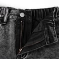 thumbnail image 5 of Lvshlubb Jeans for Girls Fashion Casual Elastic Waist Loose Denim Pants with Pockets Kids Clothes Girls Size 6-13, 5 of 8