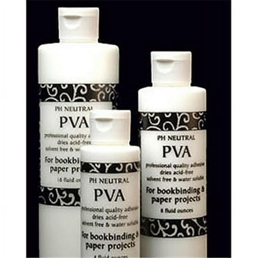 Lineco PH Neutral PVA Adhesive Glue, Clear, 16 oz