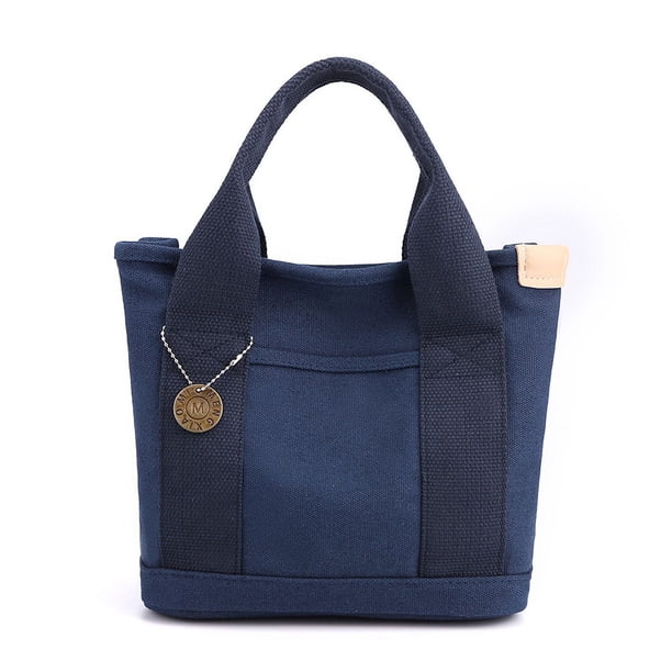 Bolsa de lona Bolsa de almuerzo portátil Bolsa de momia Bolsa de almuerzo simple Bolsa de lona Bolsa de regalo Bolsa de almacenamiento conveniente