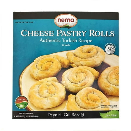 Nema Cheese Pastry Rolls - 2lb
