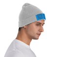 thumbnail image 2 of Ice Hockey Beanie Hat Men Women Warm Printed Cap Knit Beanies Hats Outdoor Winter Gray, 2 of 6