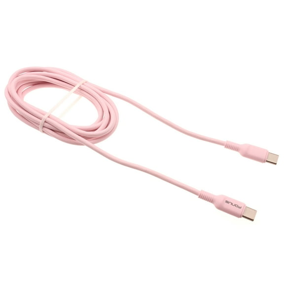 USB-C to Type-C Pink 6ft Long Cable for Galaxy S21 FE 5G - PD Fast Charger Cord Power Wire Sync TPE Compatible With Samsung Galaxy S21 FE 5G
