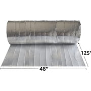Uboxes, Thermoflex Insulated Bubble Roll, 125-Feet Wrap (48-INCHES), Silver
