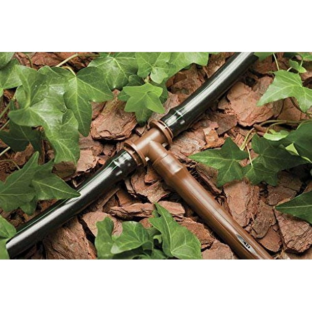 Rain Bird BT50/4PK Drip Irrigation 1/2" Barbed Tee Fitting, 4 Pack x 3