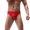 Red, variant on Mens Underwear,Briefs Ice Silk Breathable Patchwork Pure Color Daily Comfort Smooth Fabric Stretchy Waistband,Men's Underwear,Red,M