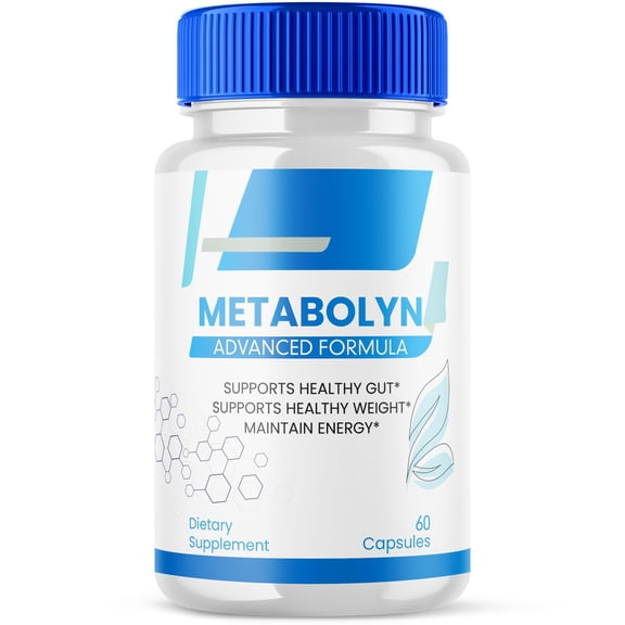 Metabolyn Advanced Formula Pills Supporting Energy and Healthy Lifestyle 60 Capsules