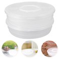 thumbnail image 2 of Transporteurs Alimentaires pour Transport Transparents 2 Pcs 12x12x2.75 Po, 2 of 4