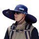 thumbnail image 4 of Solar Powered Outdoor Fishing Hat with Adjustable 3 Speed Fan for Men - USB and Solar Charging, Breathable Mesh Sun Protection, 4 of 7