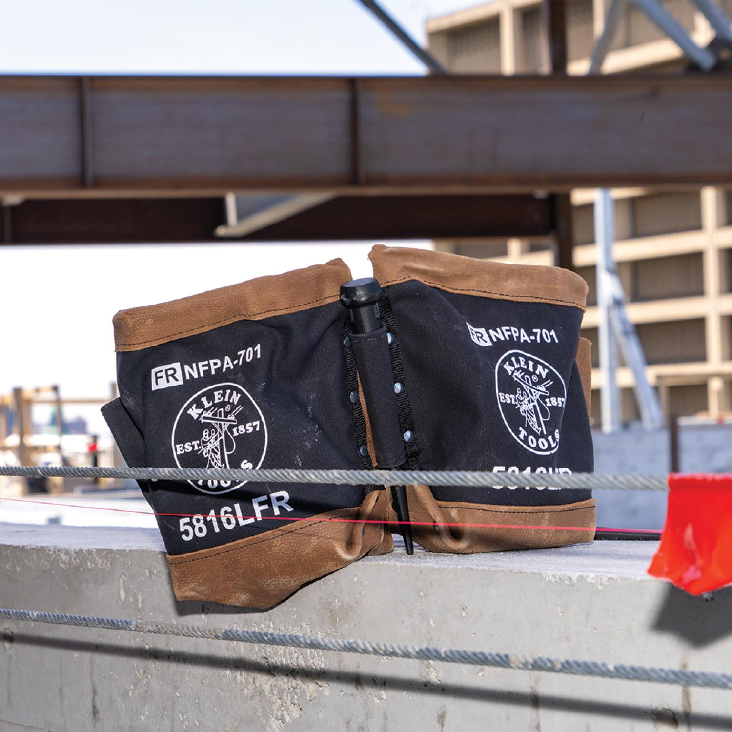 Klein Tools Flame-Resistant Canvas Bolt Bag