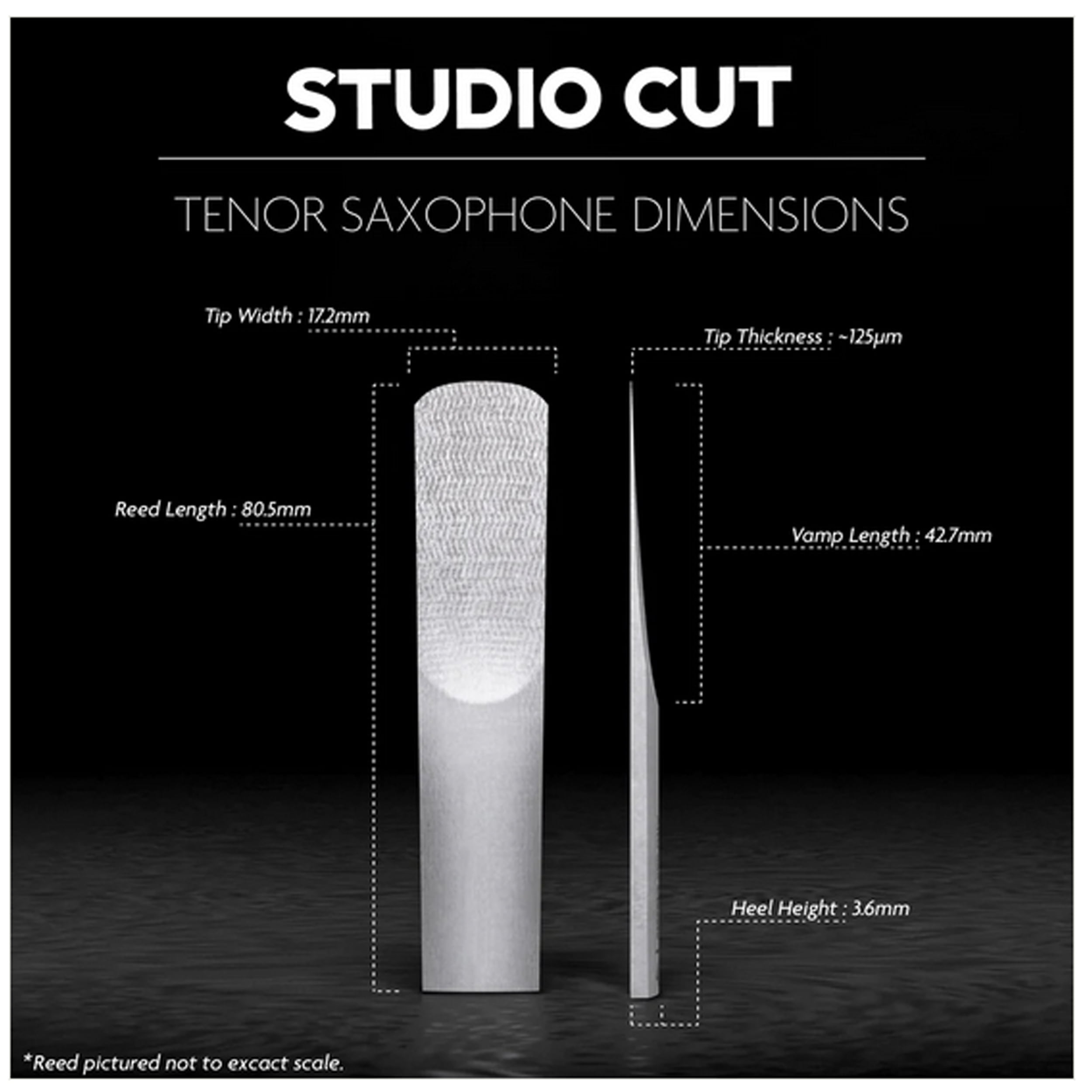 Legere Reeds Studio Cut Tenor Saxophone Reed Strength 3.5