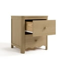 thumbnail image 5 of Art of Nursery by Storkcraft Casablanca 2 Drawer Children's Nightstand, Driftwood, 5 of 12