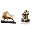 thumbnail image 1 of Estatua de toro abstracta,Escultura de toro decoración del hogar Figura de buey decorativa,Letrero de mesa,Decoración de escritorio acrílica Rincón festivo Decoración del hogar,Decoración, 1 of 8