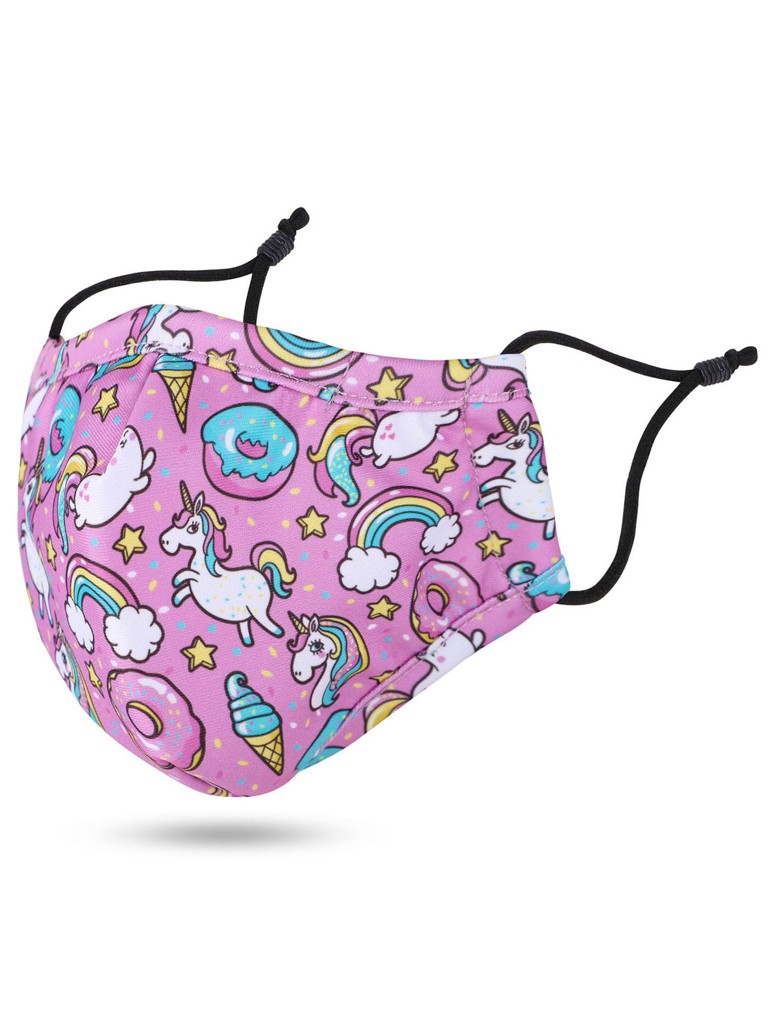 Kids Childrens Printed Cloth Face Mask