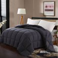 thumbnail image 1 of Cotton Metrics Linen 600 Thread Count 1pc Down Alternative Comforter, White, 500GSM, 1 of 6